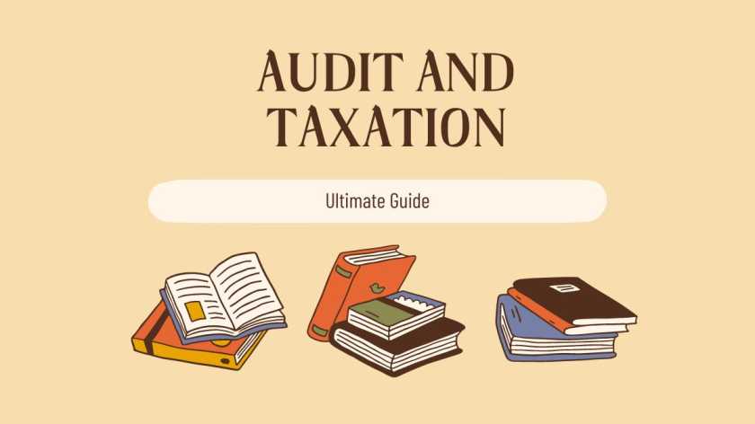 auditing and taxation