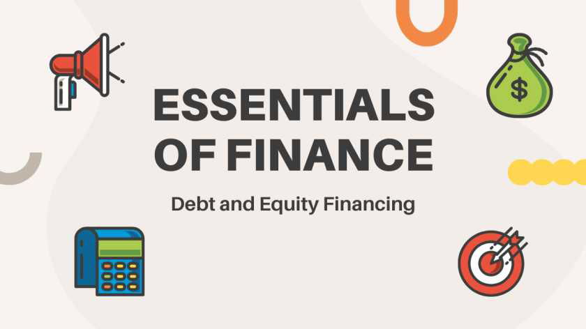 Debt and Equity Financing