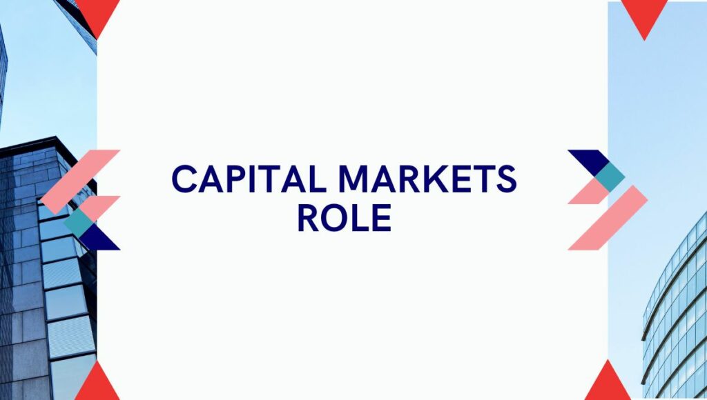 Capital Markets role