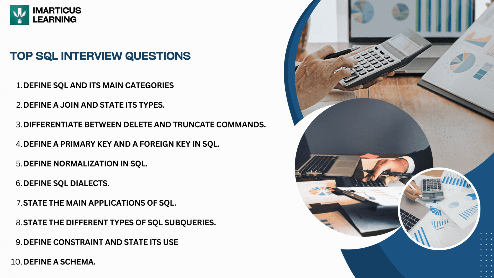 Top 50 SQL Interview Questions and Answers for 2024-25