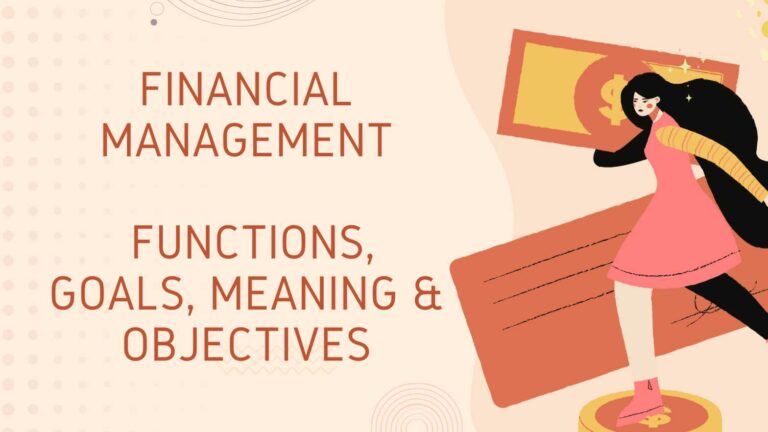 goals of financial management