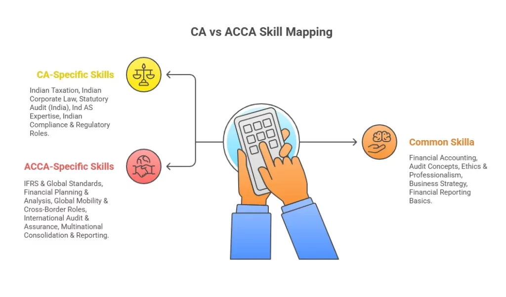CA vs ACCA Skills Mapping
