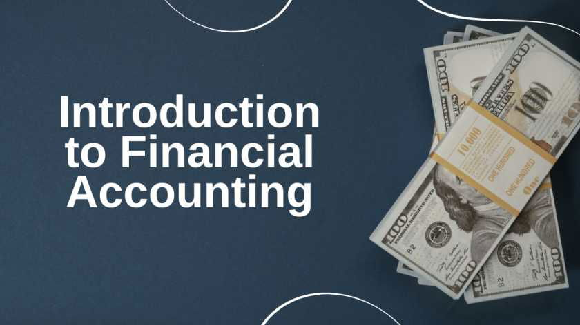 Introduction to financial accounting