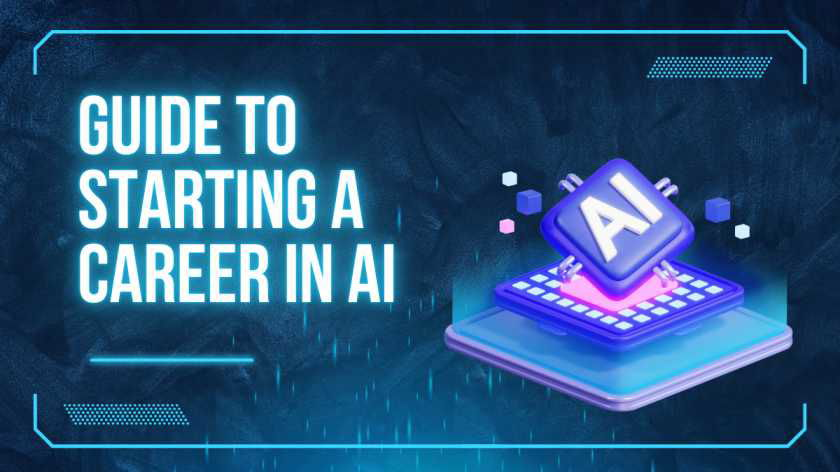 how to start a career in ai
