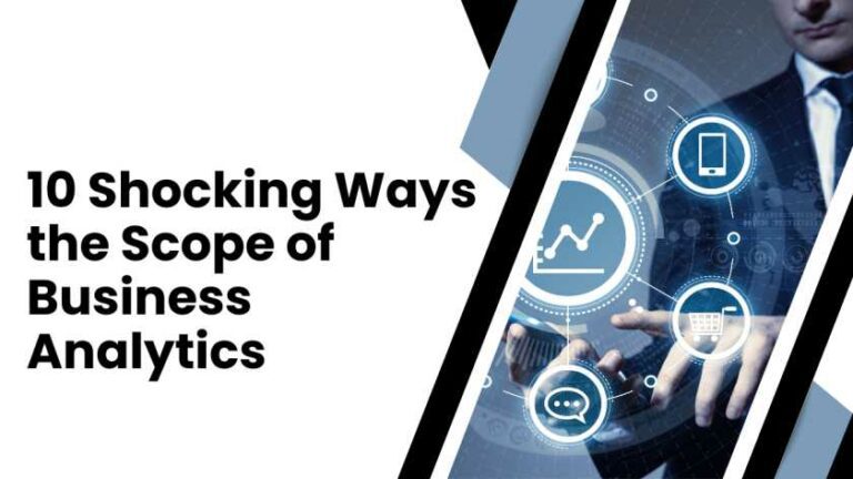 scope of business analytics