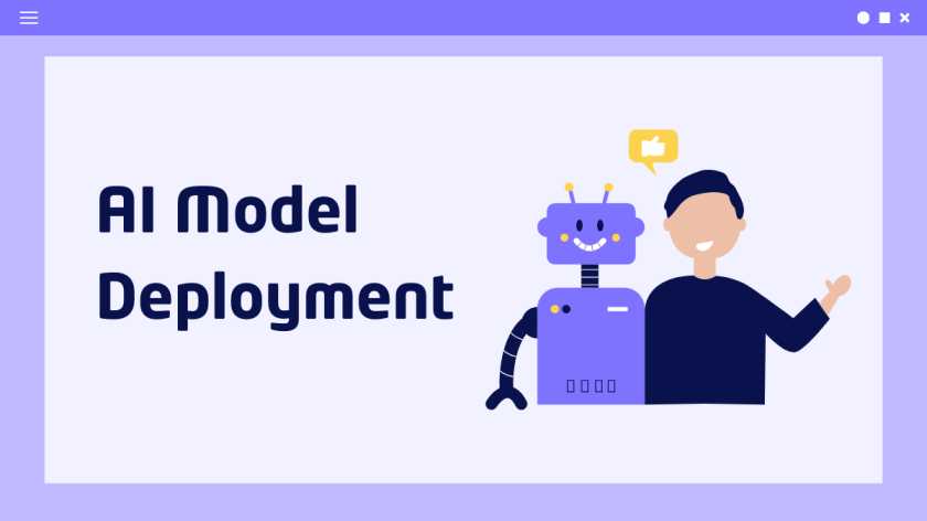 deploy ai model