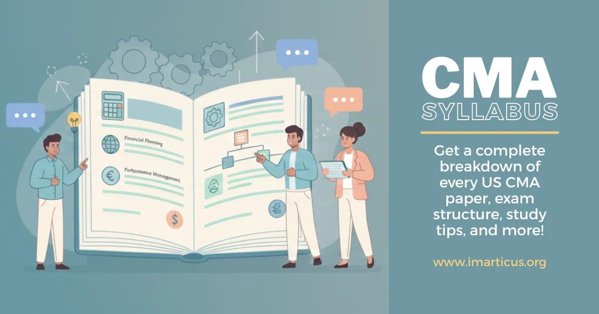 CMA Syllabus: A Clear Guide to Every Paper of The US CMA