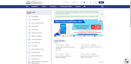 Access the Official Tax Portal