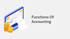 functions of accounting