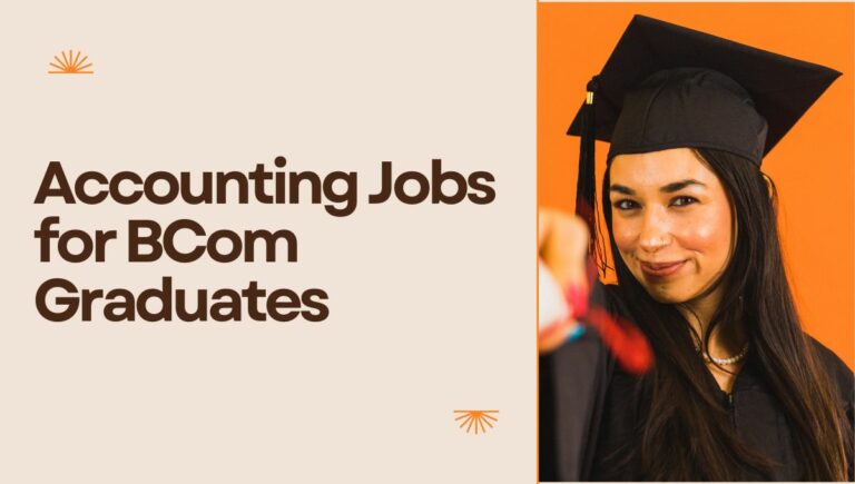 bcom career options