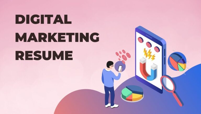 digital marketing resume