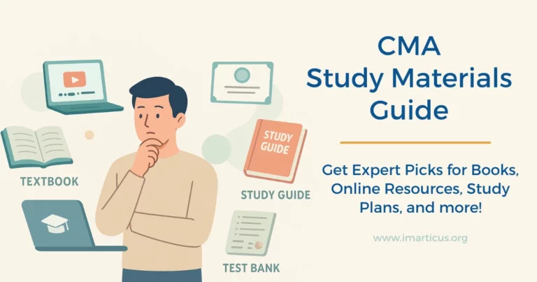 CMA Study Material