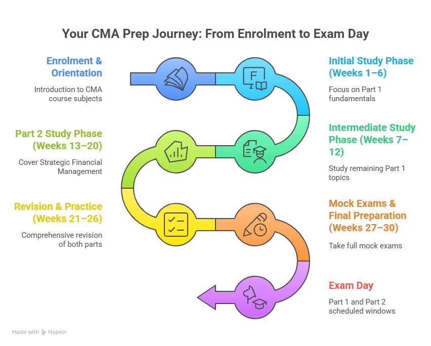 cma course subjects preparation for exam