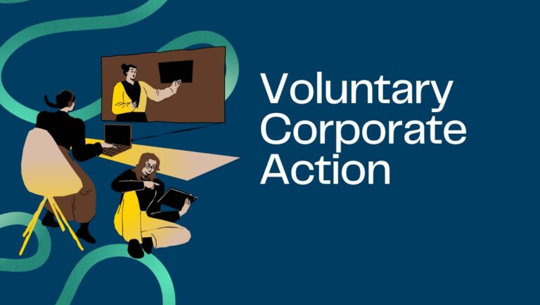 voluntary corporate action