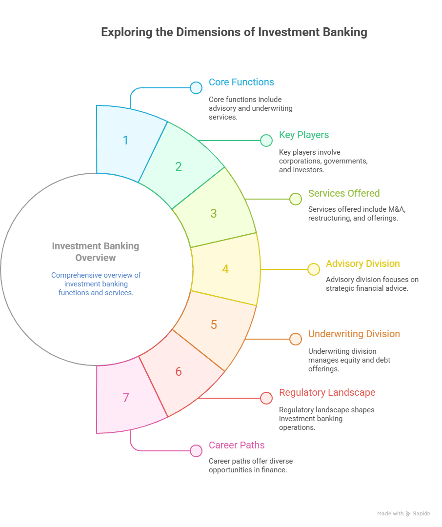 What is investment banking?