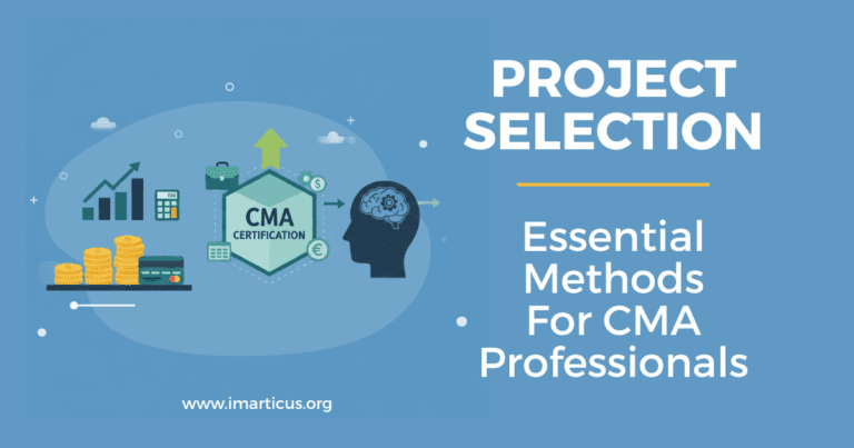 Project Selection Methods for CMAs
