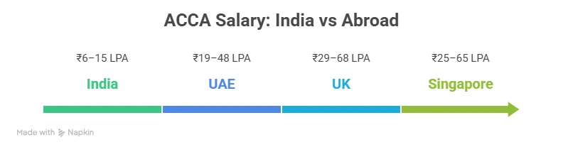 ACCA Salary - India vs Abroad
