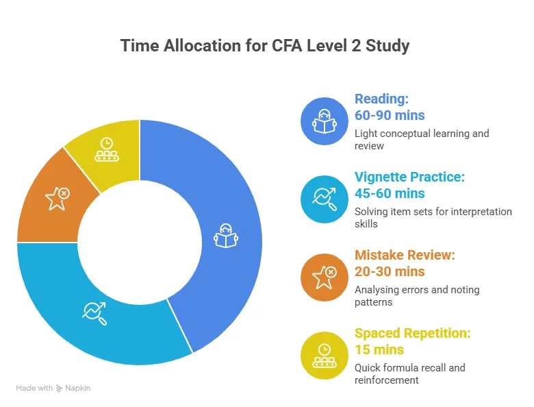 Time Allocation for CFA Level 2 Study