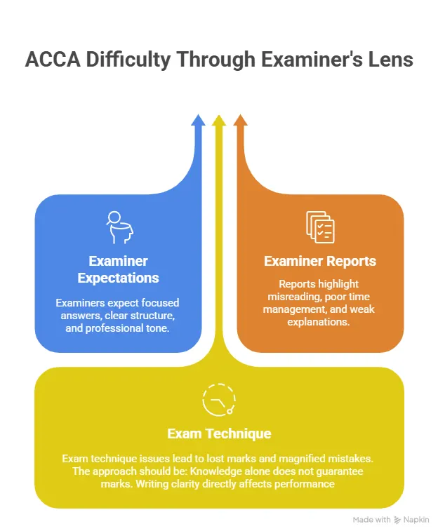 acca difficulty through examiler's lens