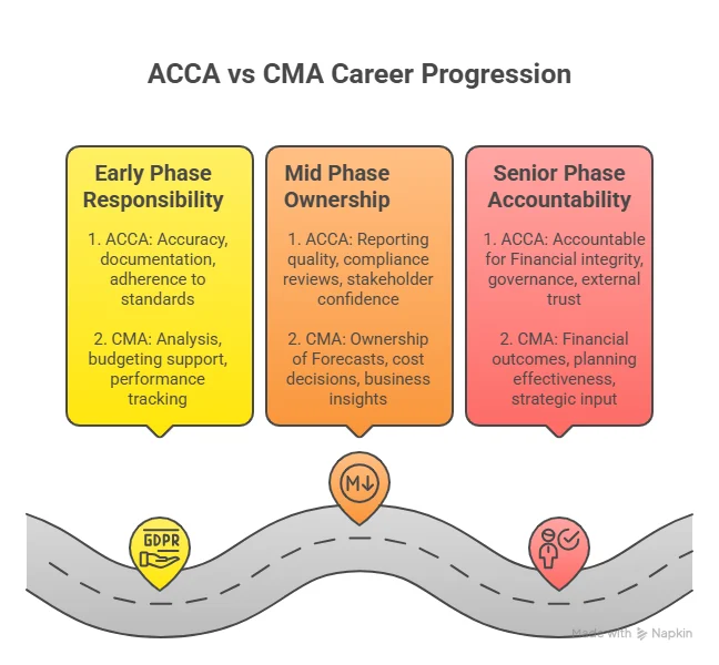 ACCA vs CMA Career Progression