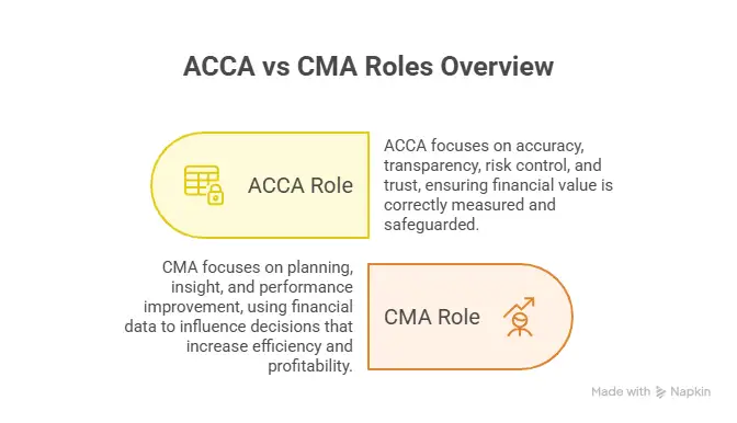 ACCA vs CMA Roles Overview