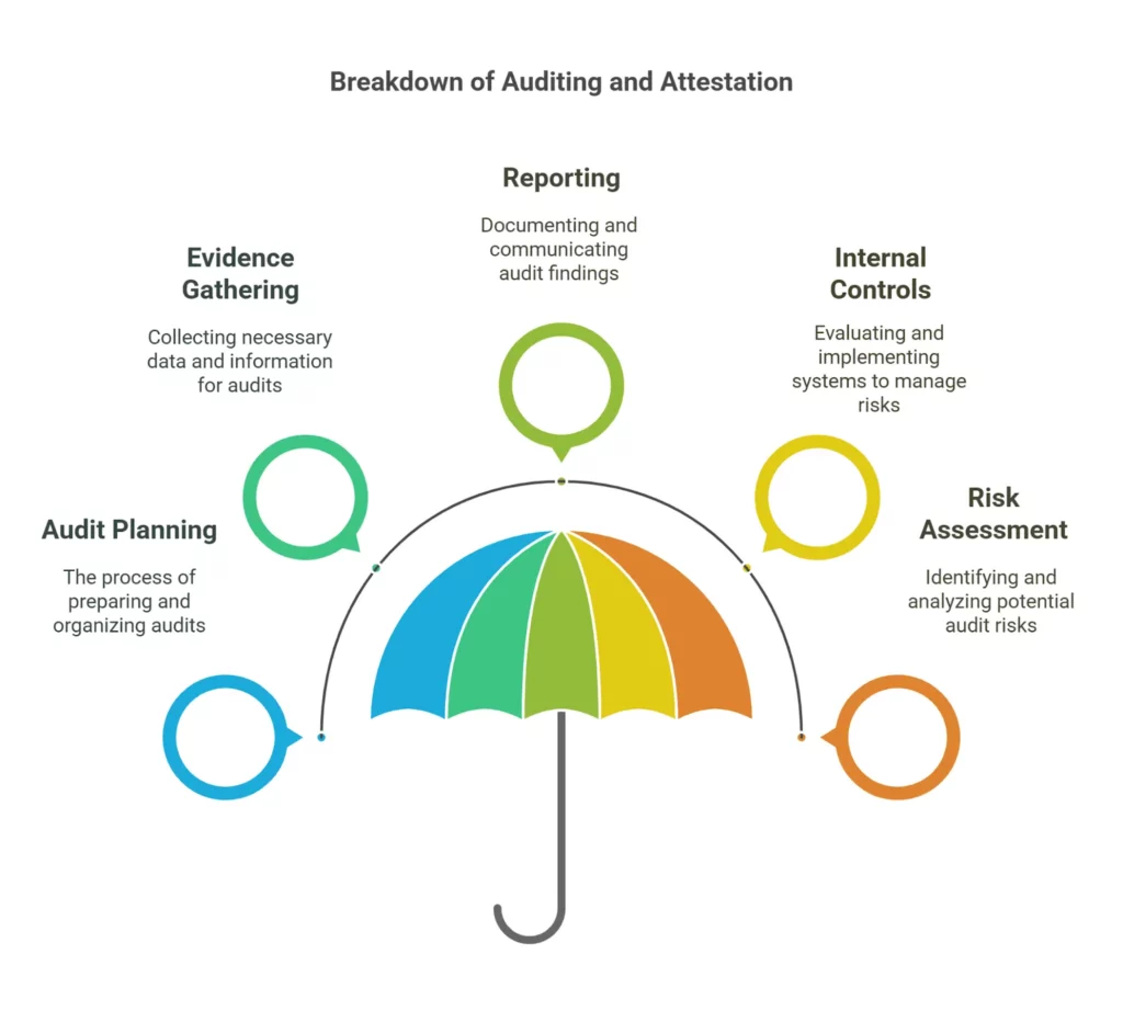 Breakdown of Auditing and Attestation