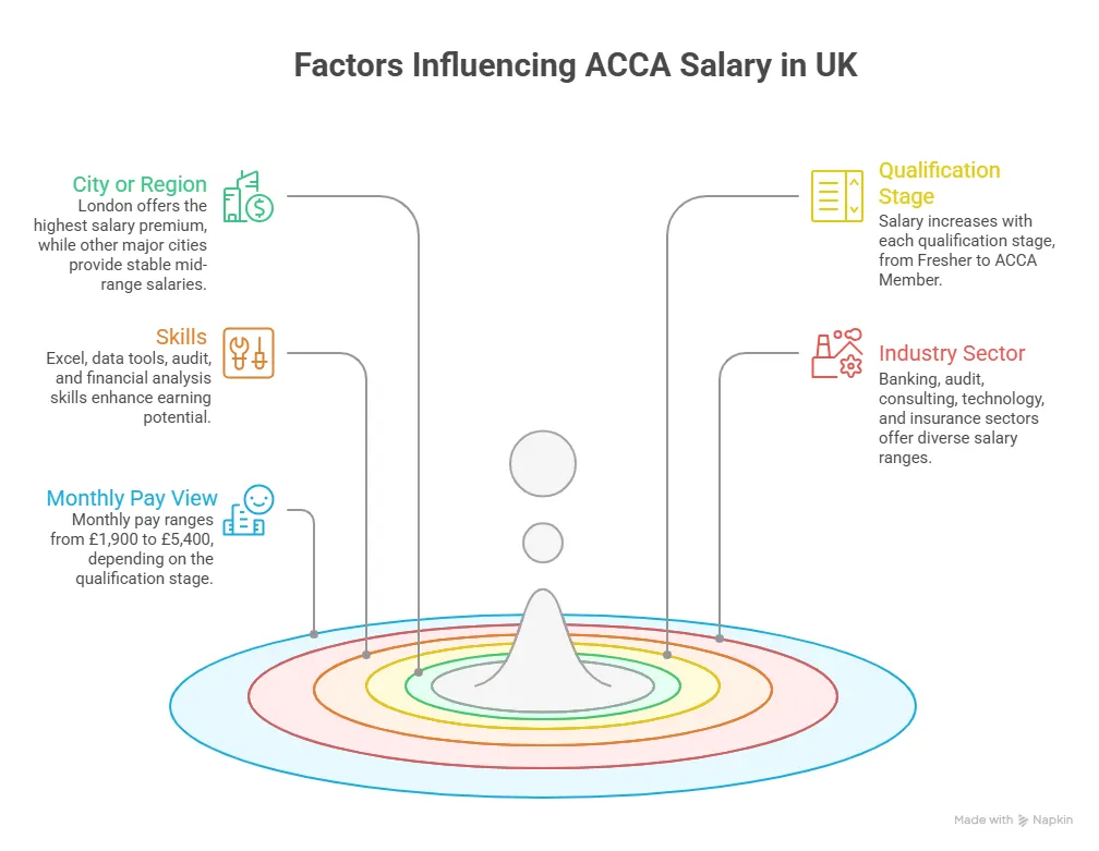 Factors Influencing ACCA Salary in UK