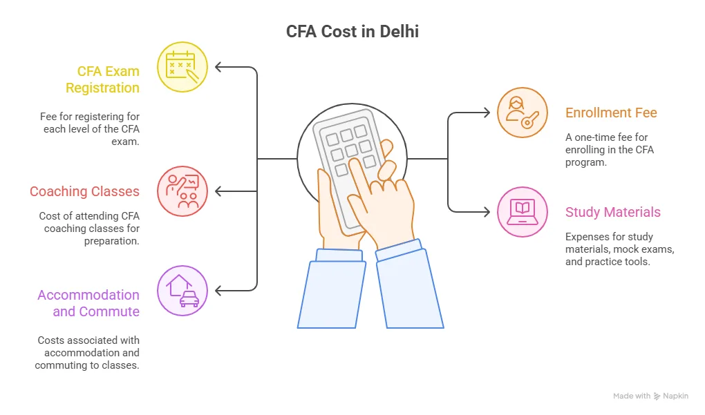 CFA Cost in Delhi