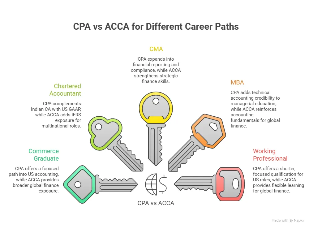 CPA vs ACCA for Different Career Paths