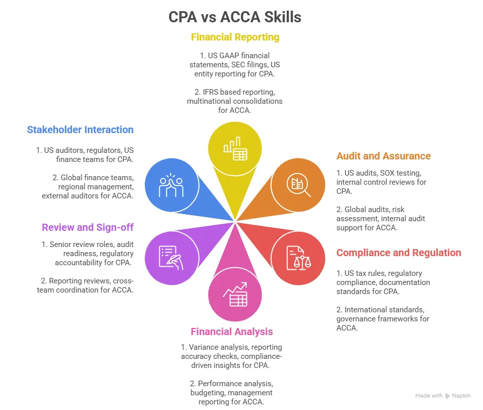 CPA vs ACCA Skills
