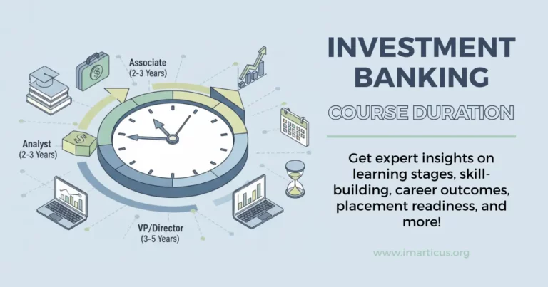 Investment Banking Course Duration