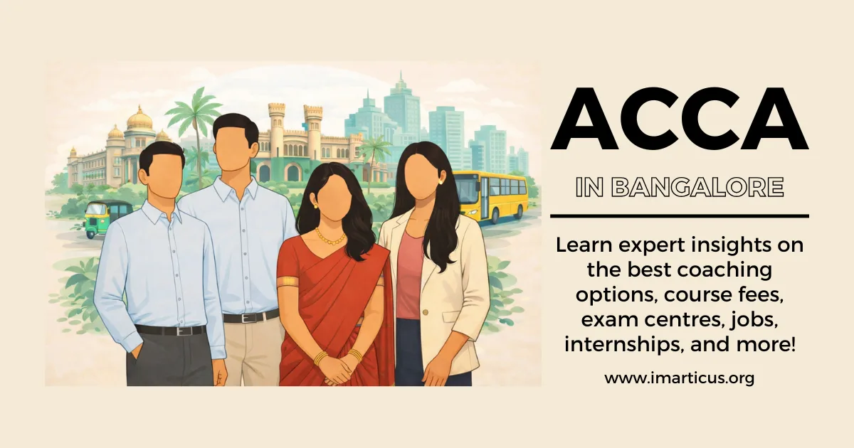 Build a Career in ACCA in Bangalore for Students and Aspirants