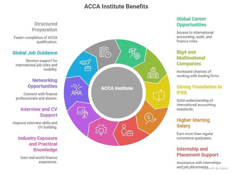 benefits of reputed acca  institute