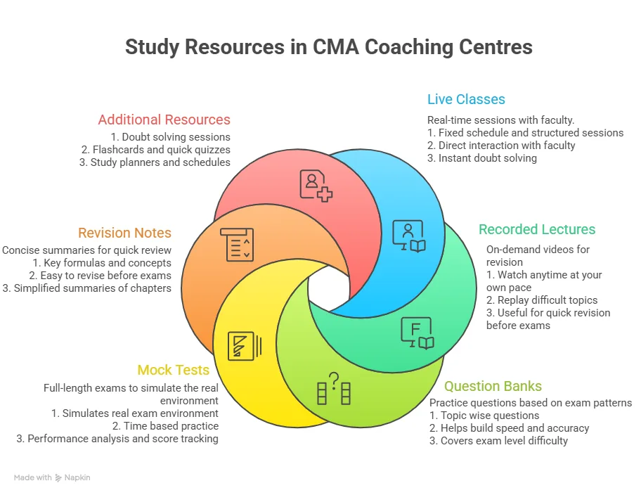 study tools provided in cma coaching near me