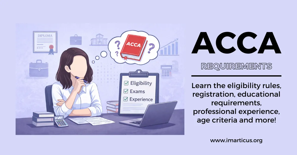 ACCA Requirements You Need to Know Before You Apply