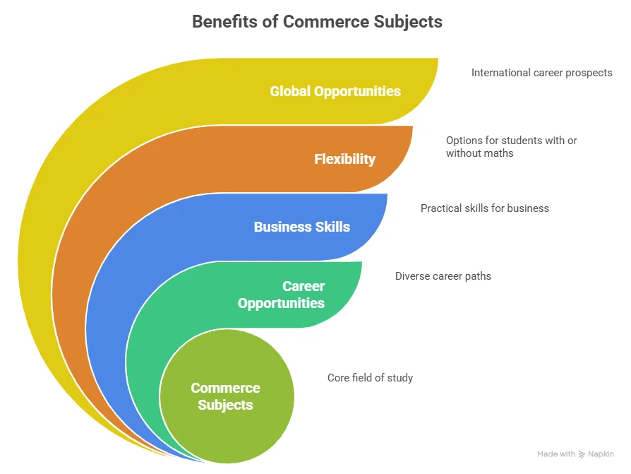 benefits of studying commerce subjects