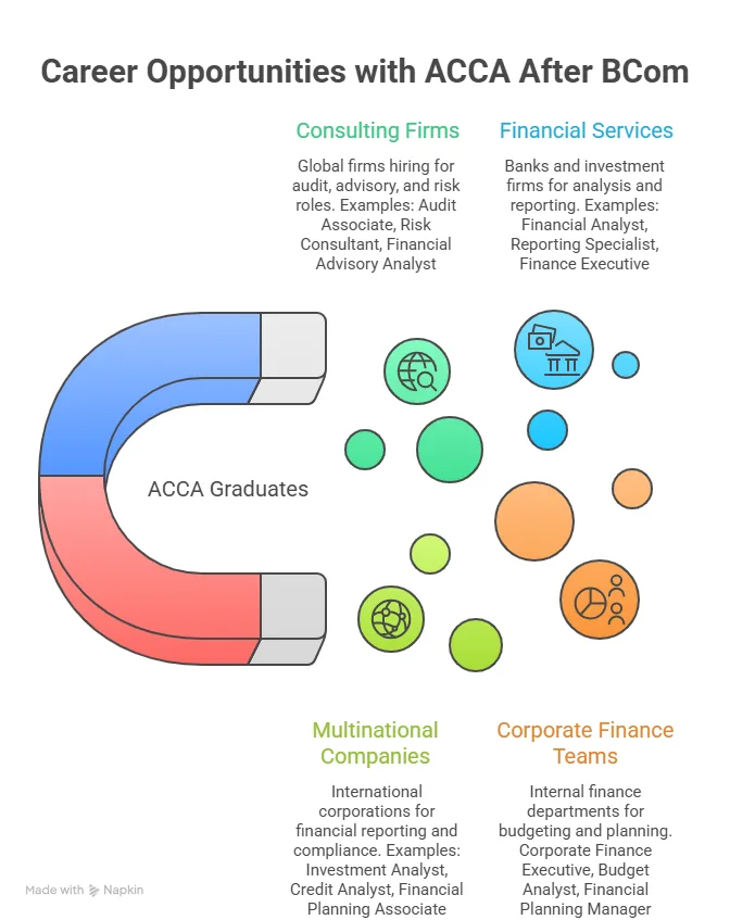 job roles after acca after bcom