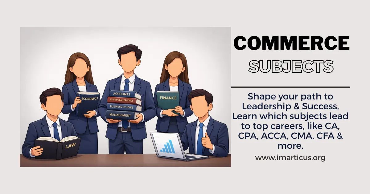 Everything You Should Know About Commerce Subjects