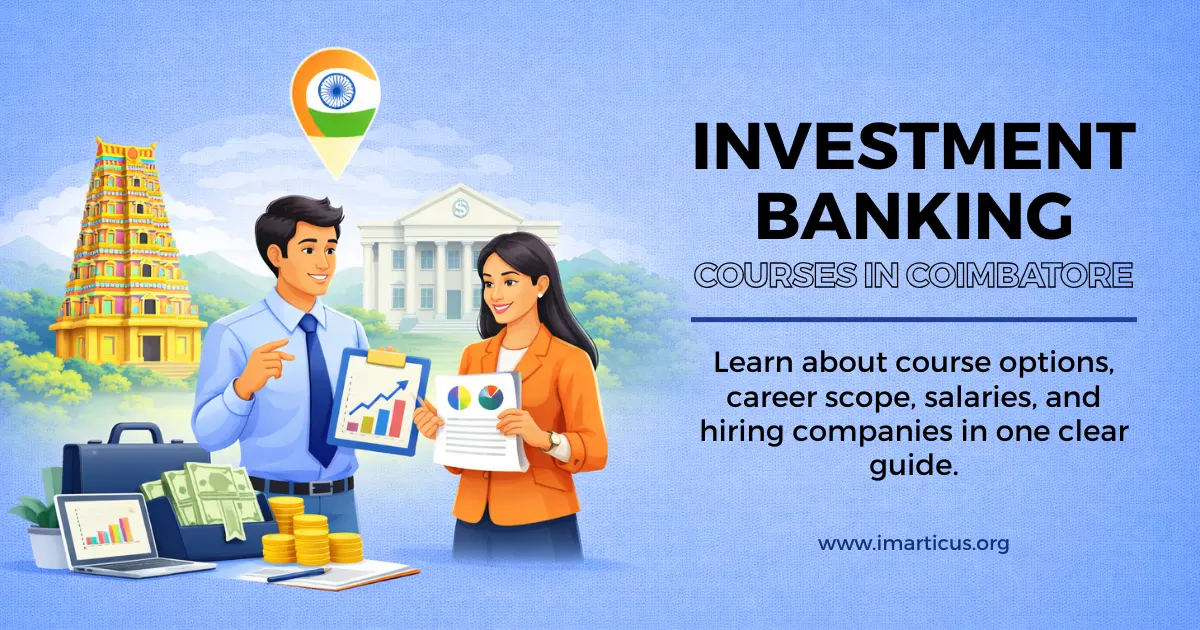 Top Investment Banking Courses in Coimbatore Explained