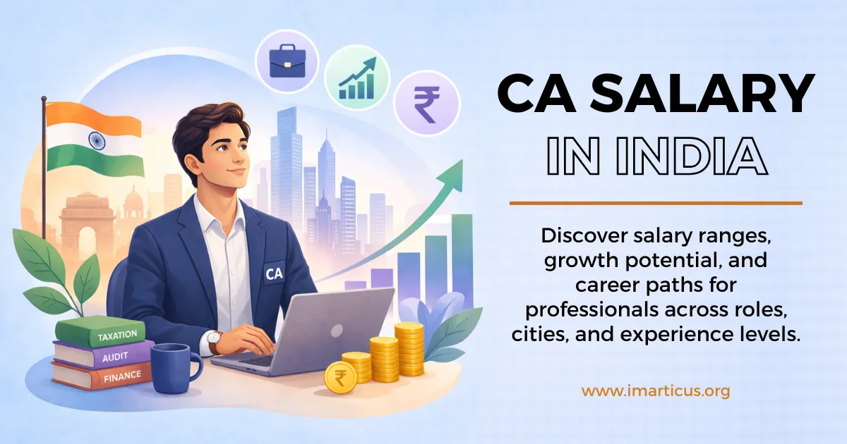 CA Salary in India Explained From Fresher Pay to Top Roles