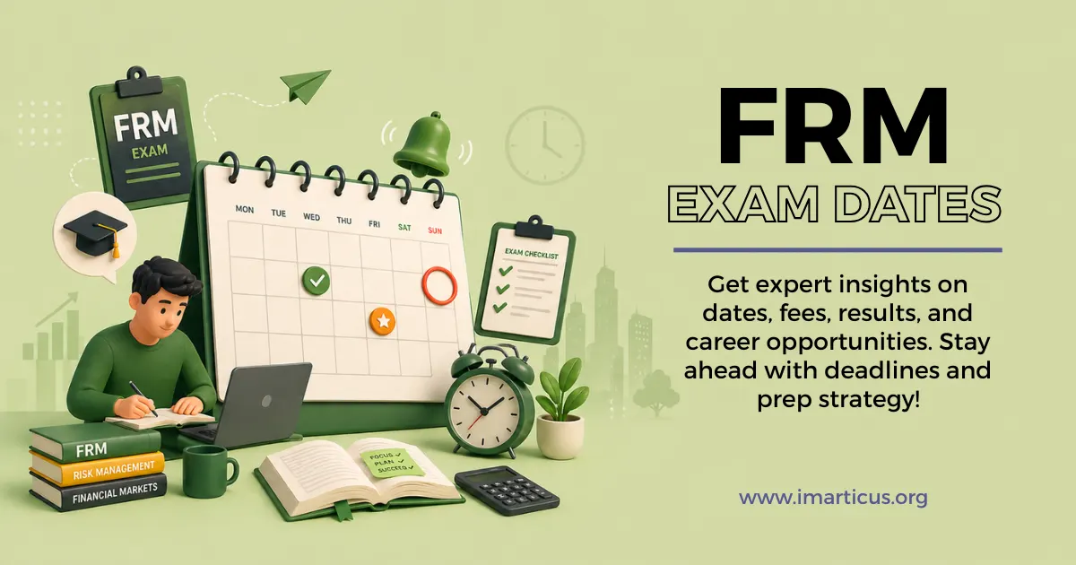 Are FRM Exam Dates Same For Both Parts? Learn How to Apply