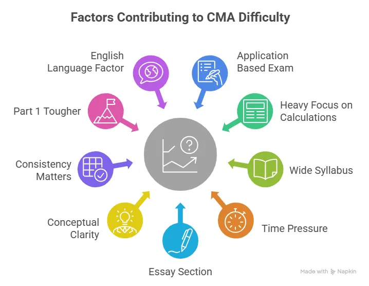 factors that contribute to cma difficulty