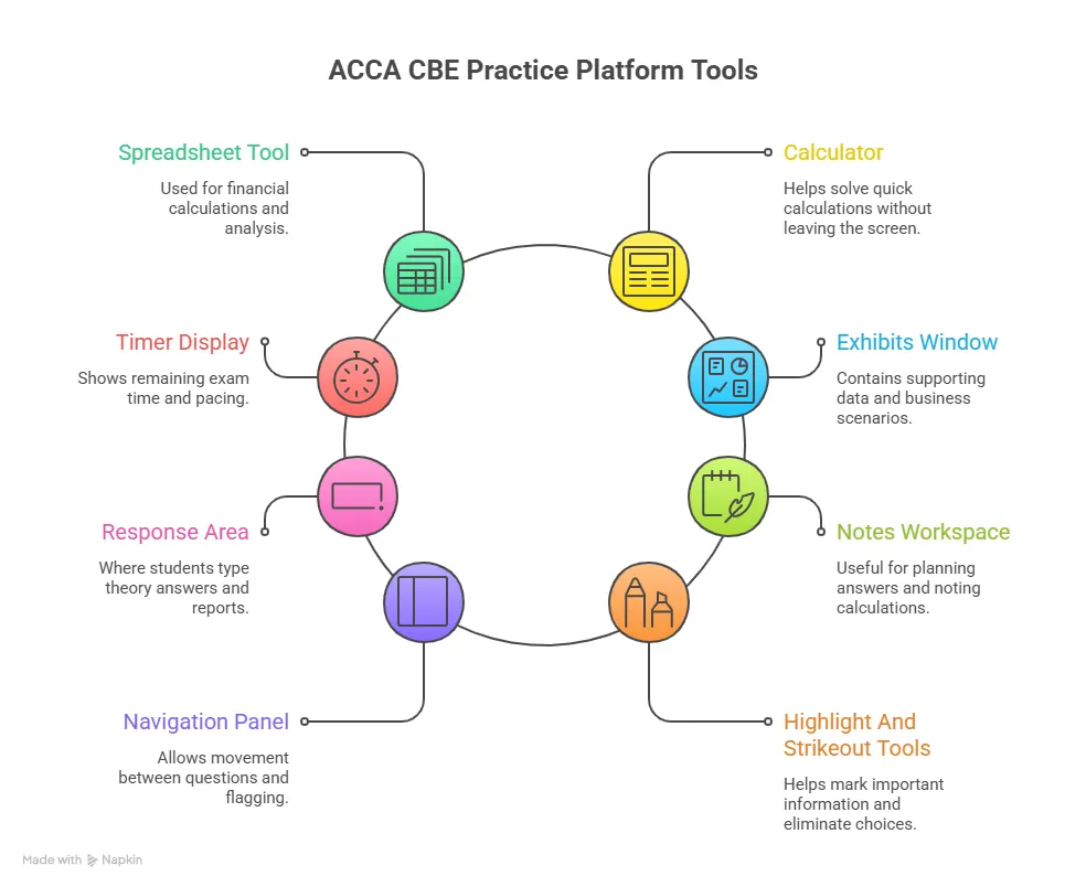 tools on acca practice platform