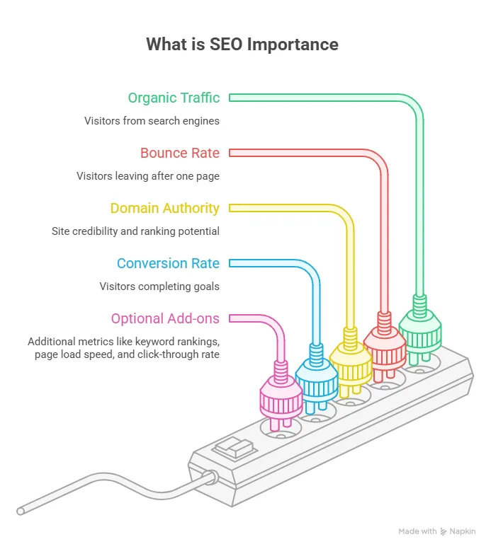 what is seo key metrics