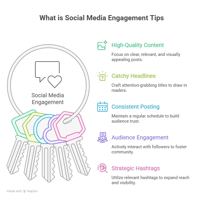 what is social media key strategies
